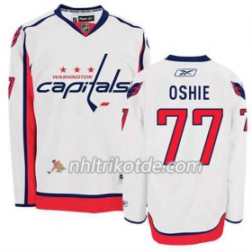 Reebok Washington Capitals Trikot T.J. Oshie #77 Auswärts Weiß - Herren