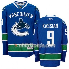 Reebok Vancouver Canucks Trikot Zack Kassian #9 Heim Blau - Herren