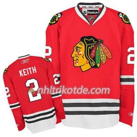 Chicago Blackhawks Trikot Duncan Keith #2 Premier Heim Rot - Kinder