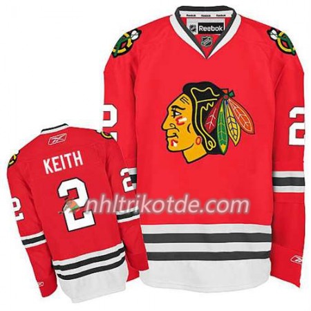 Chicago Blackhawks Trikot Duncan Keith #2 Premier Heim Rot - Kinder