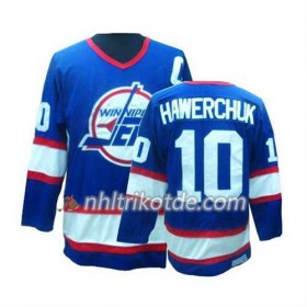 Reebok Winnipeg Jets Trikot Dale Hawerchuk Bleu #10 Weiß - Herren