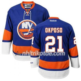 Reebok New York Islanders Trikot Kyle Okposo #21 Heim Blau - Herren