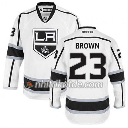 Reebok Los Angeles Kings Trikot Dustin Brown #23 Auswärts Weiß - Herren