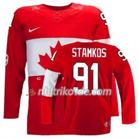 Reebok Canada Team Trikot Steven Stamkos #91 Auswärts Rot - Dame
