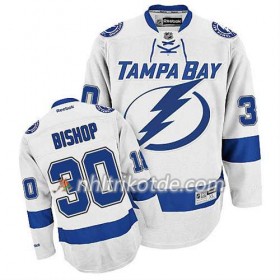 Reebok Tampa Bay Lightning Trikot Ben Bishop #30 Auswärts Weiß - Herren