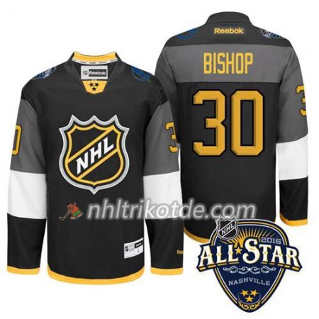 2016 All Star Tampa Bay Lightning Trikot Ben Bishop #30 Schwarz - Herren
