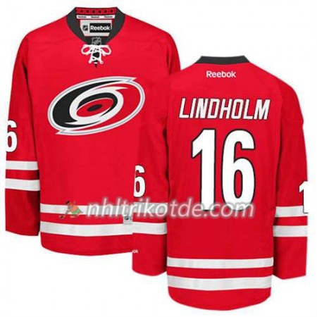 Reebok Carolina Hurricanes Trikot Elias Lindholm #16 Heim Rot - Herren