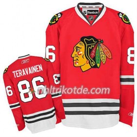 Chicago Blackhawks Trikot Teuvo Teravainen #86 Premier Heim Rot - Kinder