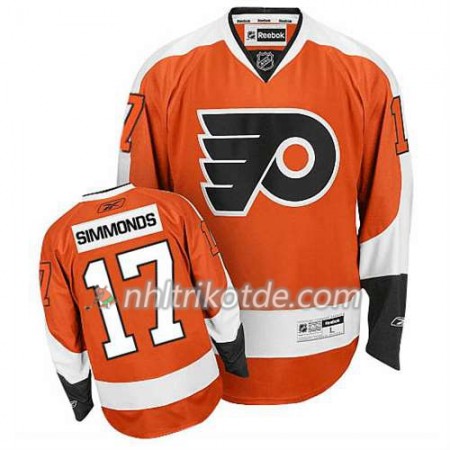 Reebok Philadelphia Flyers Trikot Wayne Simmonds #17 Heim Orange - Herren