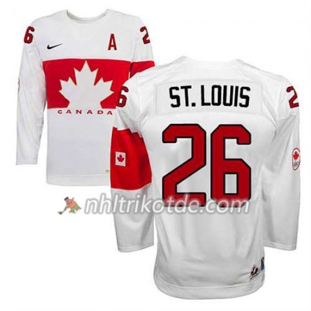 Reebok Canada Team Trikot Martin St. Louis #26 Heim Weiß - Dame