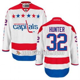 Reebok Washington Capitals Trikot Dale Hunter #32 Ausweich Weiß - Herren