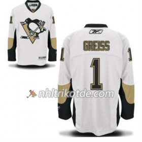Reebok Pittsburgh Penguins Trikot Thomas Greiss 1 Weiß Auswärts - Herren