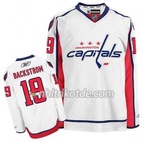 Reebok Washington Capitals Trikot Nicklas Backstrom #19 Auswärts Weiß - Herren