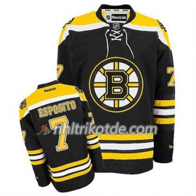Reebok Boston Bruins Trikot Phil Esposito #7 Heim Schwarz - Herren