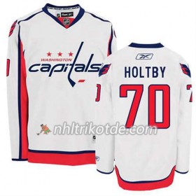Reebok Washington Capitals Trikot Braden Holtby #70 Auswärts Weiß - Herren