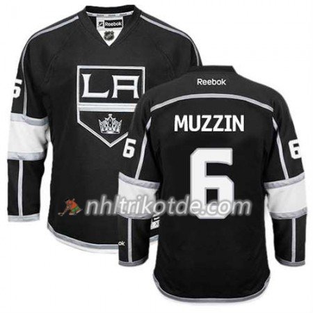 Reebok Los Angeles Kings Trikot Jake Muzzin #6 Heim Schwarz - Herren