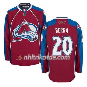 Reebok Colorado Avalanche Trikot Reto Berra #20 Heim Bleu - Herren