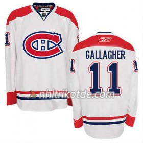 Reebok Montreal Canadiens Trikot Brendan Gallagher #11 Auswärts Weiß - Herren