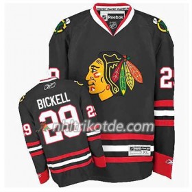 Chicago Blackhawks Trikot Bryan Bickell #29 Premier Ausweich Schwarz - Kinder