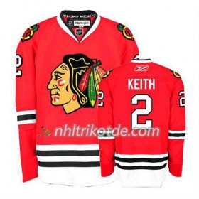 Reebok Chicago Blackhawks Trikot Duncan Keith #2 Premier Heim Schwarz - Dame