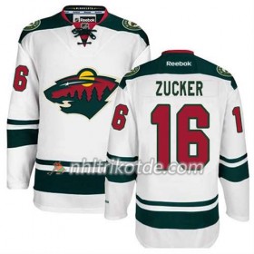 Reebok Minnesota Wild Trikot Jason Zucker #16 Auswärts Weiß - Herren