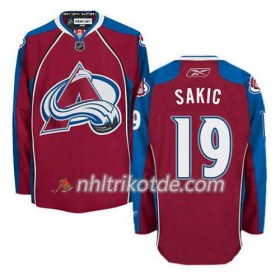 Reebok Colorado Avalanche Trikot Joe Sakic #19 Heim Rot - Herren