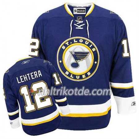 Reebok St. Louis Blues Trikot Jori Lehtera #12 Ausweich Blau - Herren