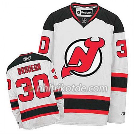 Reebok New Jersey Devils Trikot Martin Brodeur #30 Auswärts Weiß - Herren