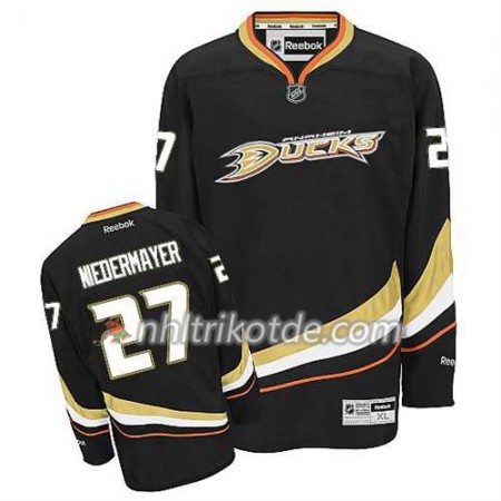 Reebok Anaheim Ducks Trikot Scott Niedermayer #27 Heim Schwarz - Herren
