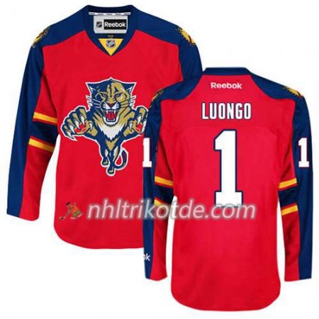 Reebok Florida Panthers Trikot Roberto Luongo #1 Heim Rot - Herren