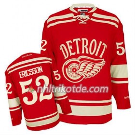 Reebok Detroit Red Wings Trikot Jonathan Ericsson #52 2014 Winter Classic Rot - Herren