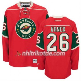 Reebok Minnesota Wild Trikot Thomas Vanek #26 Heim Rot - Herren
