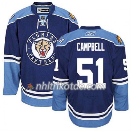 Reebok Florida Panthers Trikot Brian Campbell #51 Ausweich Blau - Herren
