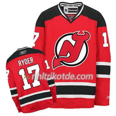 Reebok New Jersey Devils Trikot Michael Ryder #17 Heim Rot - Herren