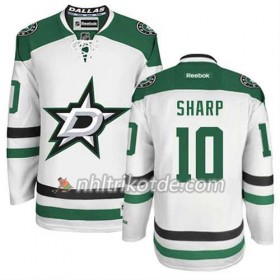 Reebok Dallas Stars Trikot Patrick Sharp #10 Auswärts Weiß - Herren