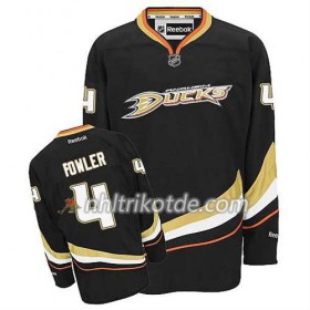 Reebok Anaheim Ducks Trikot Cam Fowler #4 Heim Schwarz - Herren