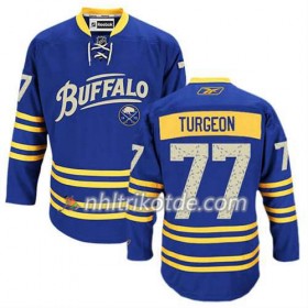 Reebok Buffalo Sabres Trikot Pierre Turgeon #77 Ausweich Blau - Herren
