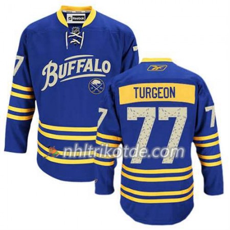 Reebok Buffalo Sabres Trikot Pierre Turgeon #77 Ausweich Blau - Herren