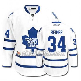 Reebok Toronto Maple Leafs Trikot James Reimer #34 Auswärts Weiß - Herren