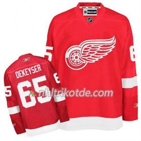 Reebok Detroit Red Wings Trikot Danny DeKeyser #65 Heim Rot - Herren