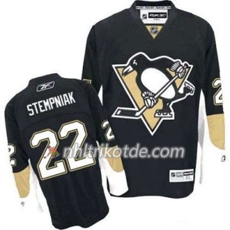Reebok Pittsburgh Penguins Trikot Lee Stempniak 22 Schwarz Heim - Herren
