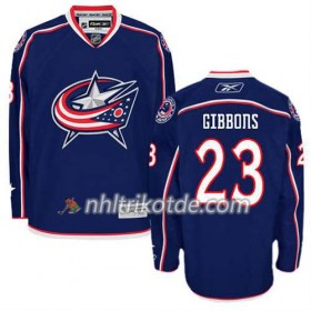 Reebok Columbus Blue Jackets Trikot Brian Gibbons #23 Heim Blau - Herren
