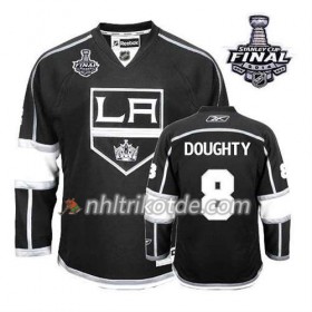 Los Angeles Kings Trikot Weiß #8 Heim Schwarz 2014 Stanley Cup - Kinder