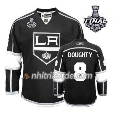 Los Angeles Kings Trikot Weiß #8 Heim Schwarz 2014 Stanley Cup - Kinder