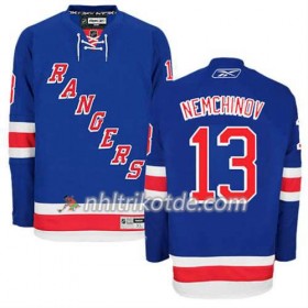 Reebok New York Rangers Trikot Sergei Nemchinov #13 Heim Blau - Herren