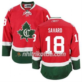 Reebok Montreal Canadiens Trikot Serge Savard 18 Ausweich Rot - Herren