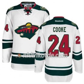 Reebok Minnesota Wild Trikot Matt Cooke #24 Auswärts Weiß - Herren