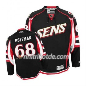 Reebok Ottawa Senators Trikot Mike Hoffman #68 Ausweich Schwarz - Herren
