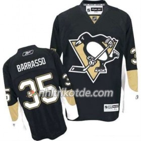 Reebok Pittsburgh Penguins Trikot Tom Barrasso 35 Schwarz Heim - Herren