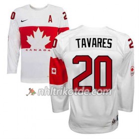 Canada Team Trikot John Tavares #20 Heim Weiß - Kinder